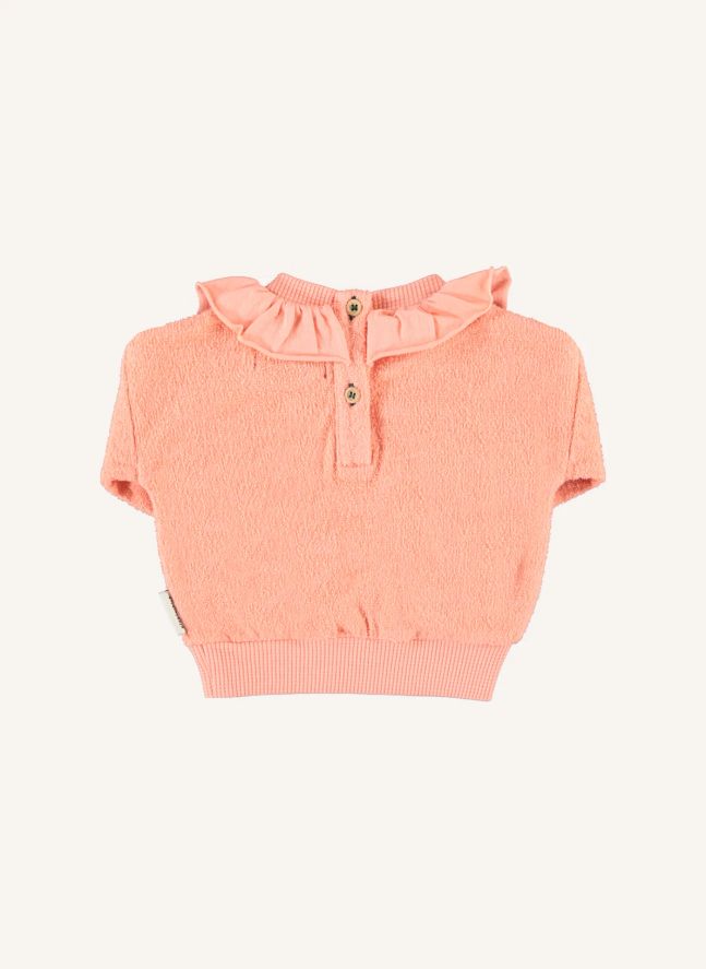 Sweat The Lunch Club Eponge Coton Bio | Corail