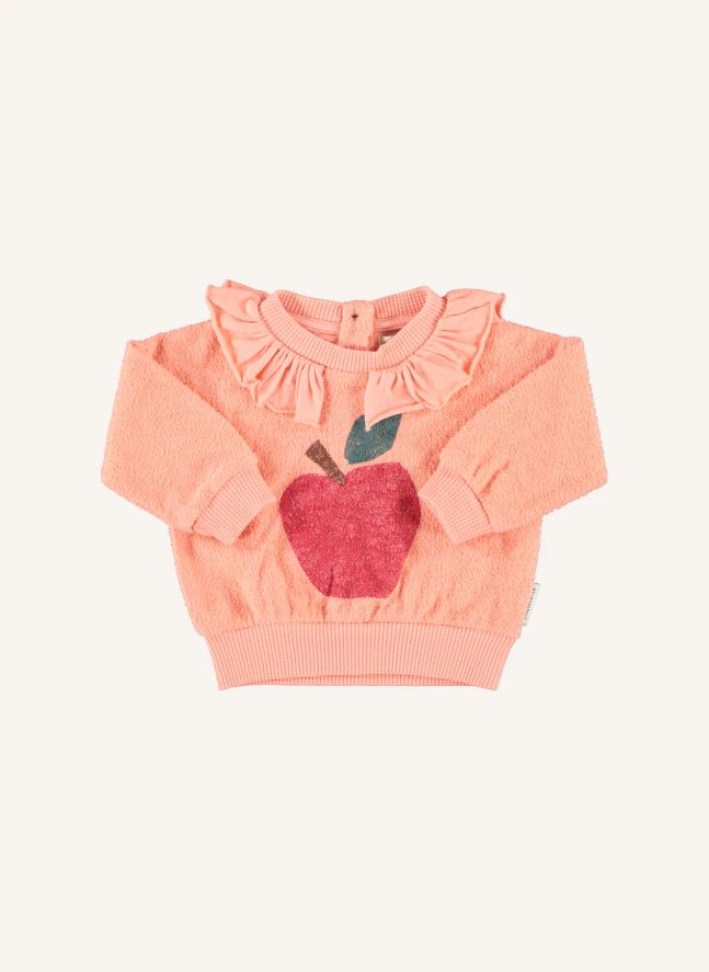 Sweat The Lunch Club Eponge Coton Bio | Corail