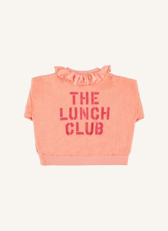 Sweat The Lunch Club Eponge Coton Bio | Corail