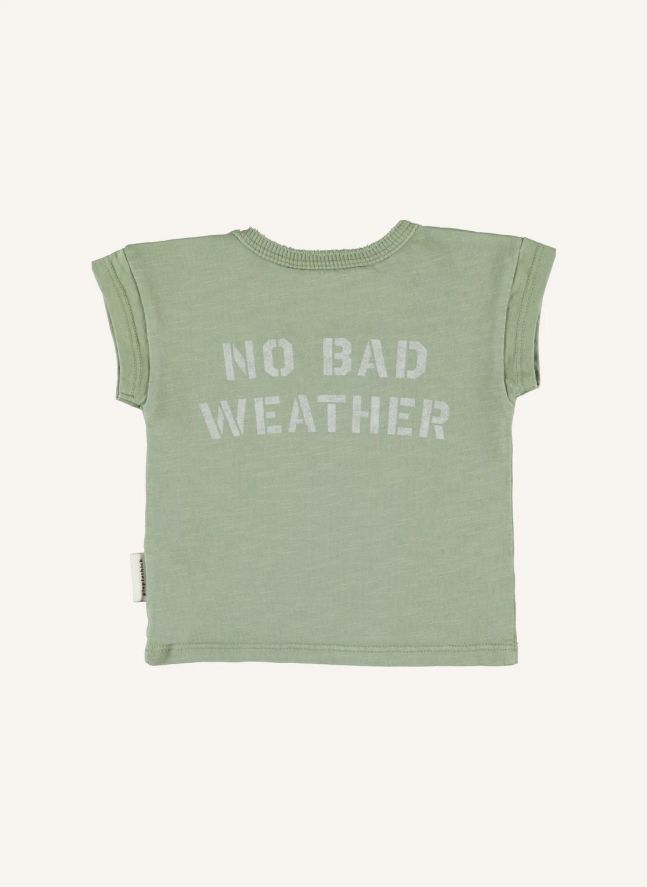 T-shirt No Bad Weather | Vert
