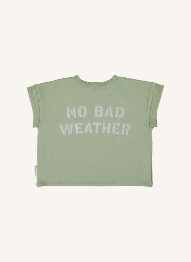 T-shirt No Bad Weather | Vert