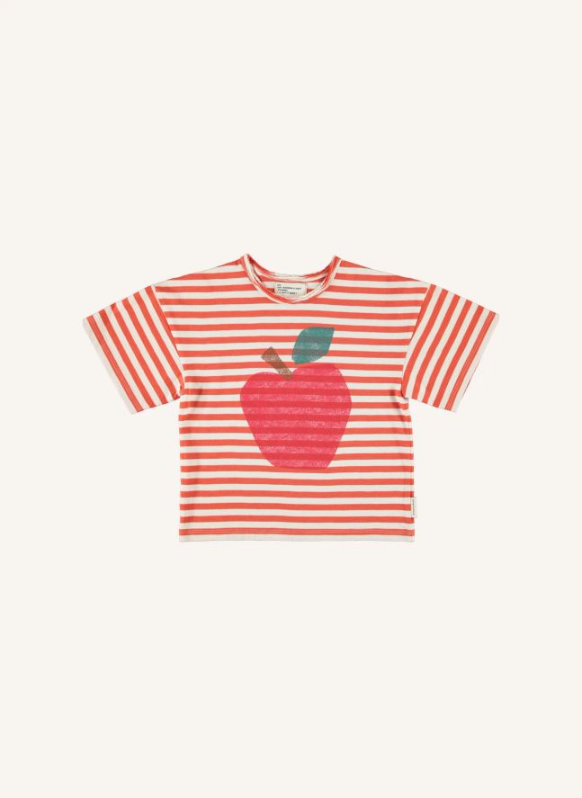 T-shirt Rayé The Lunch Club | Orange