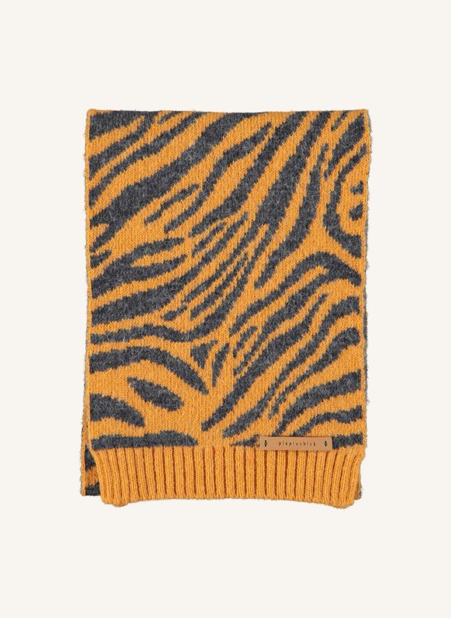 Echarpe Zèbre | Orange