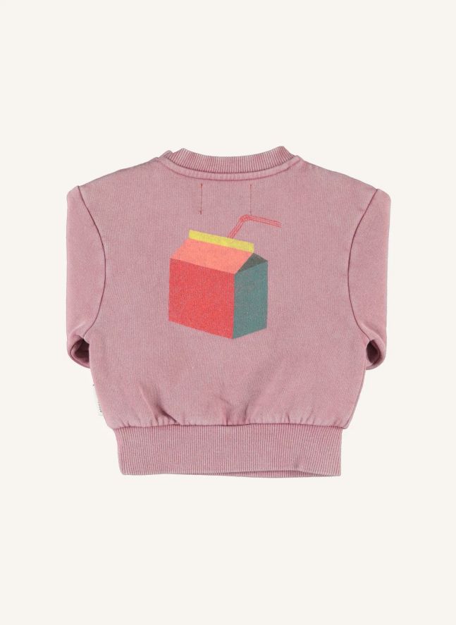 Sweat Lunch Break Coton Bio | Rose