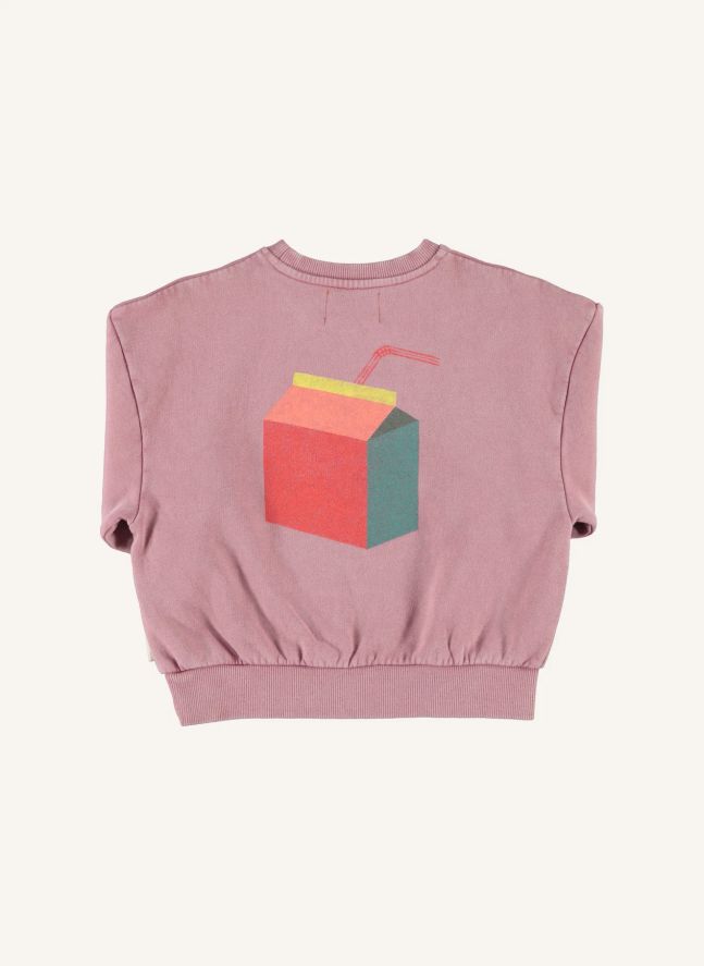 Sweat Lunch Break Coton Bio | Rose