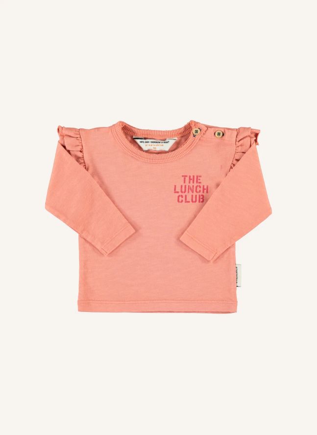 T-shirt The Lunch Club | Corail