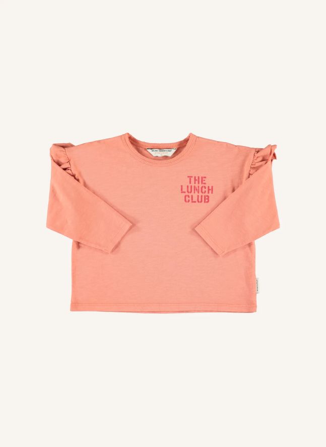 T-shirt The Lunch Club | Corail