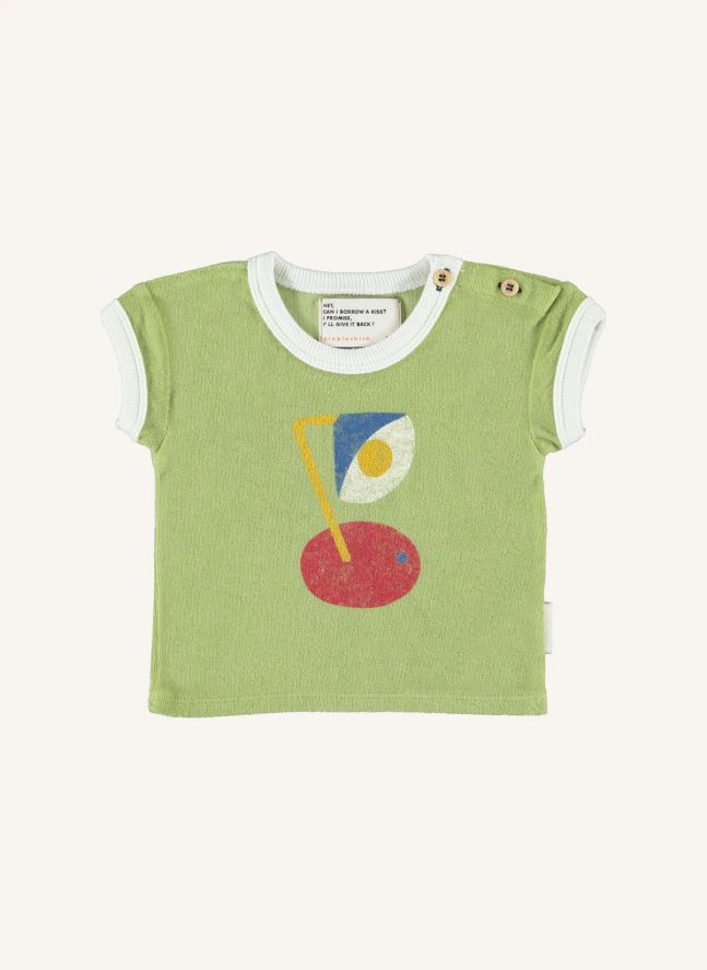 T-shirt Captain Eponge Coton Bio | Vert