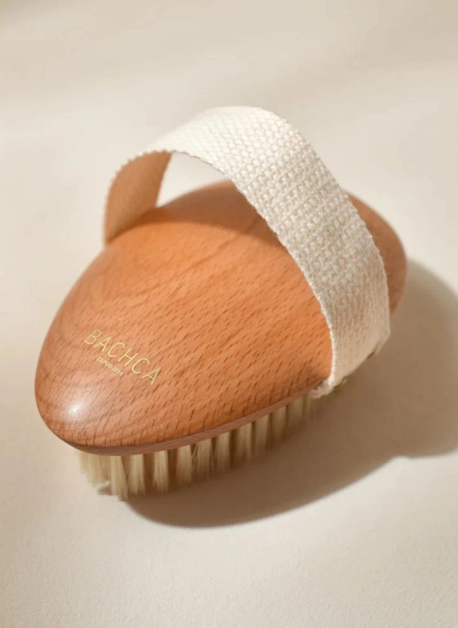 Brosse pour brossage à sec  | Bois clair