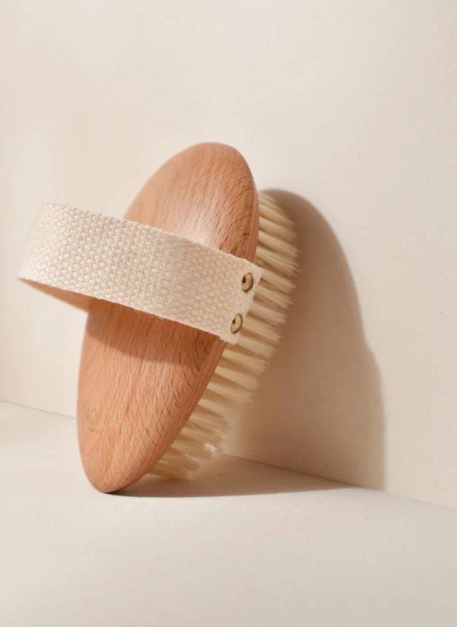 Brosse pour brossage à sec  | Bois clair