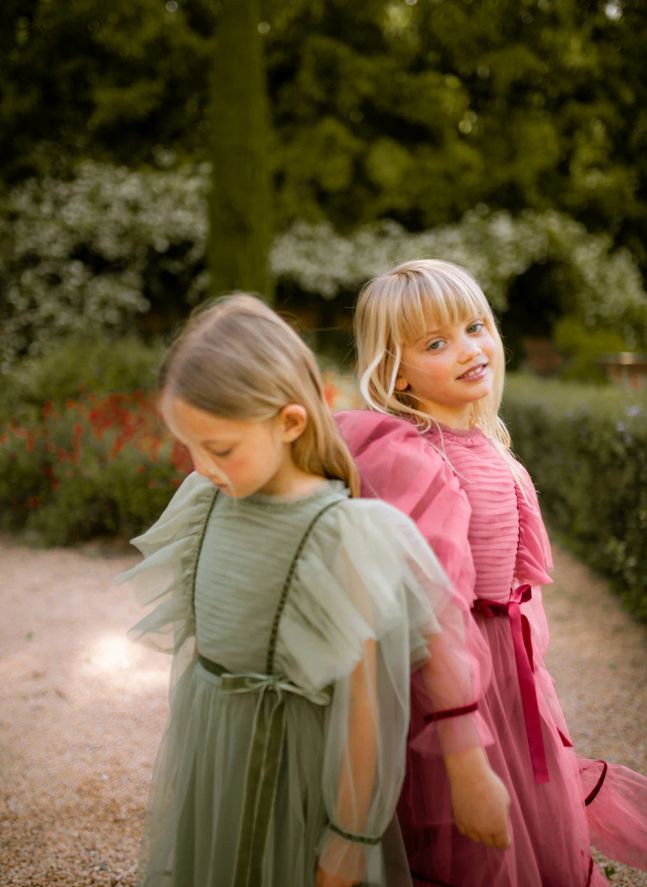 Emilie Tulle dress | Dusty Pink