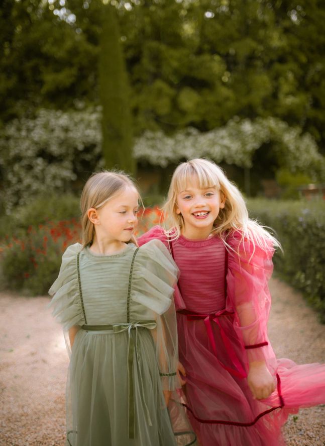 Emilie Tulle dress | Dusty Pink
