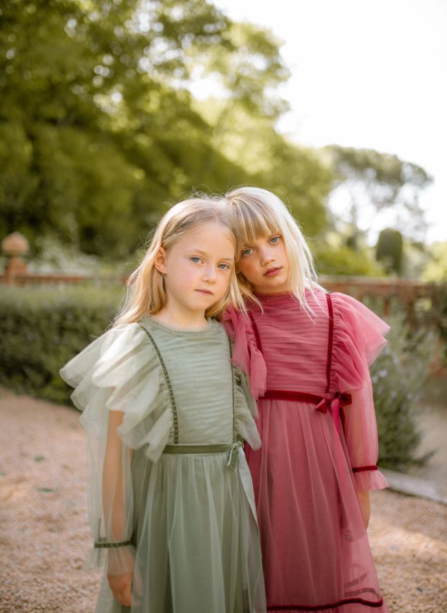 Emilie Tulle dress | Dusty Pink