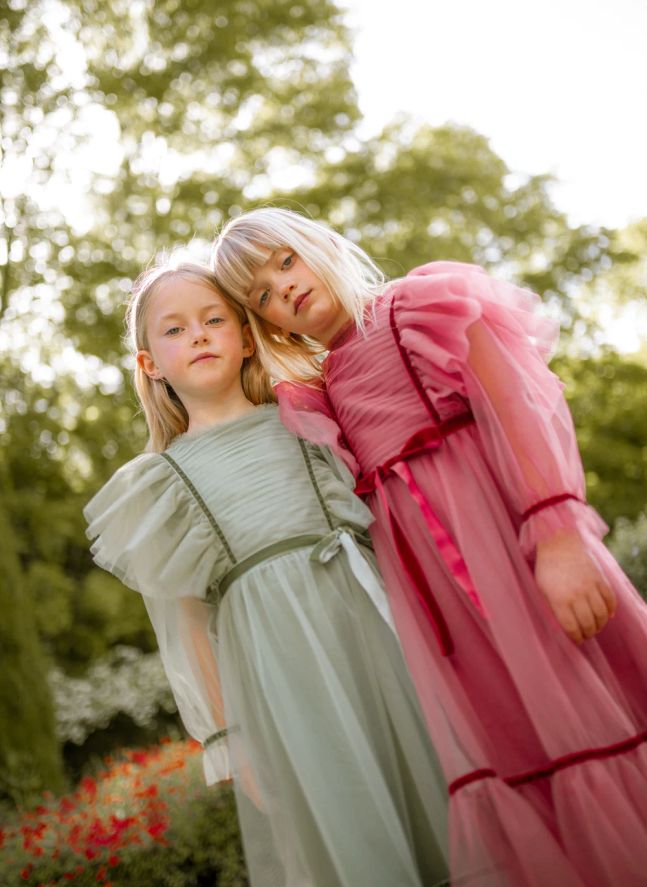 Emilie Tulle dress | Dusty Pink