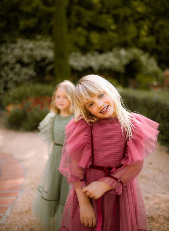Emilie Tulle dress | Dusty Pink