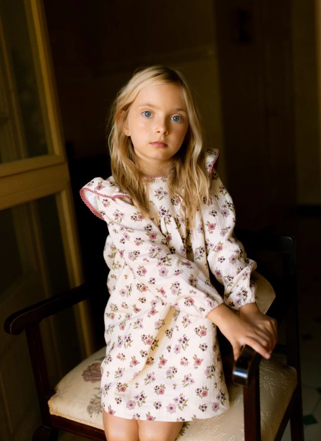 Debbie Fleurie dress | Ecru