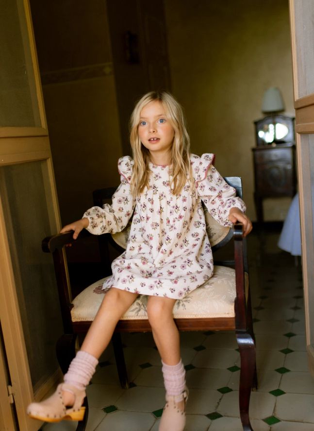 Debbie Fleurie dress | Ecru