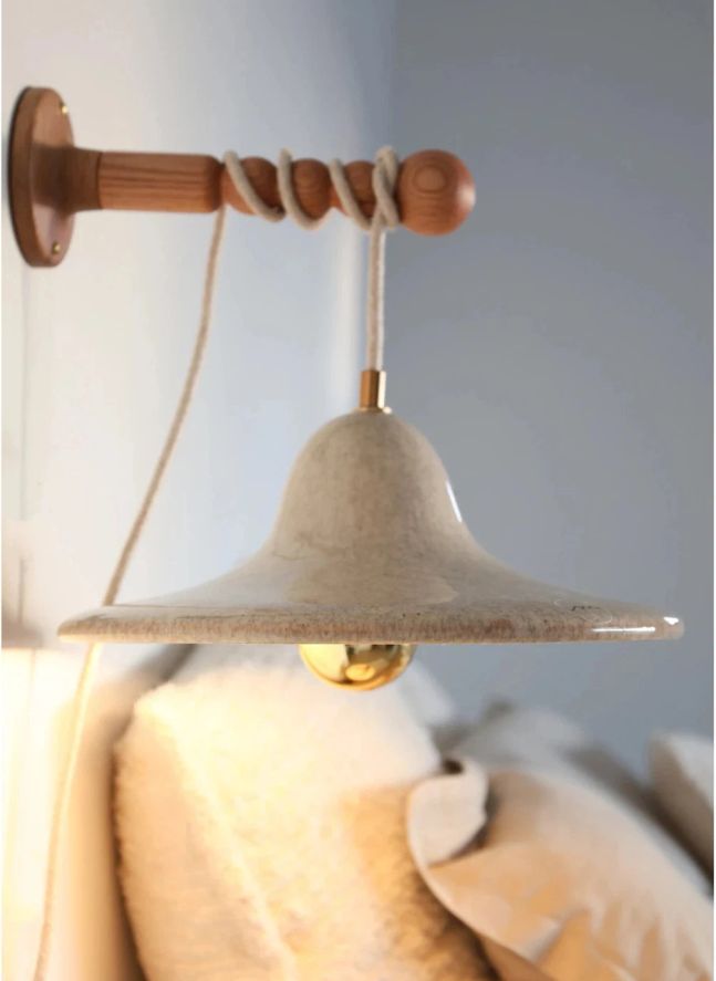 Soporte de luz en roble | Roble