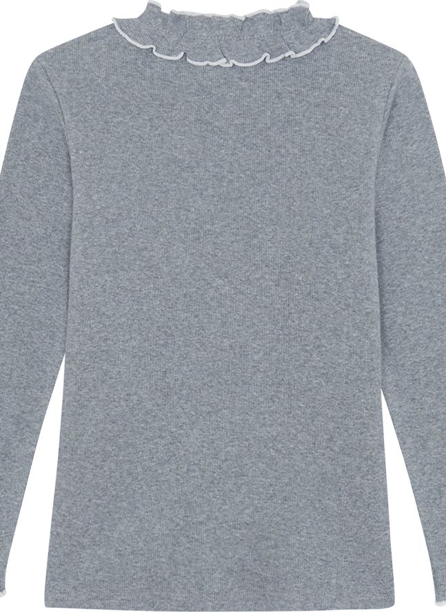 Jersey con cuello Bourdon | Gris