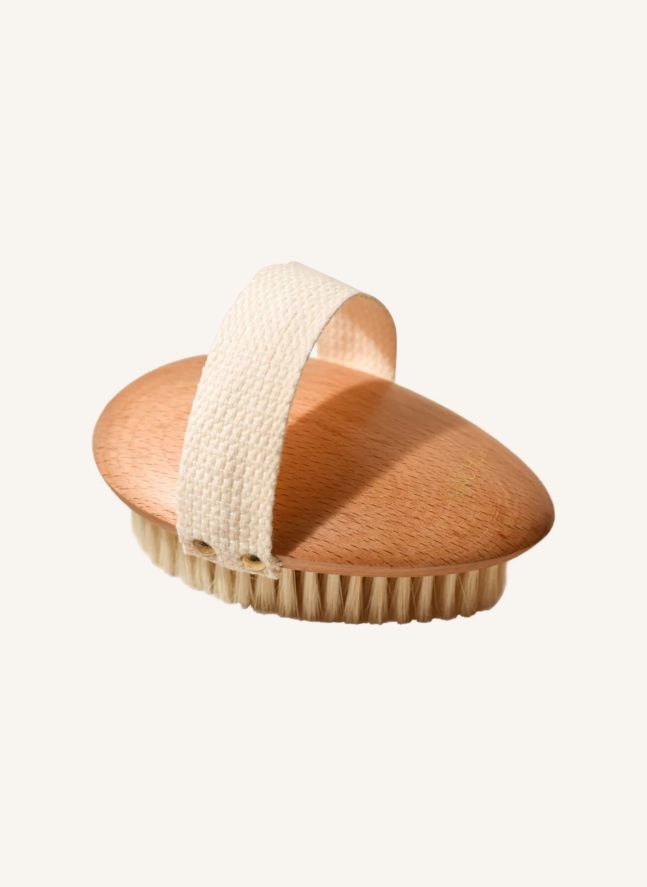 Brosse pour brossage à sec  | Bois clair