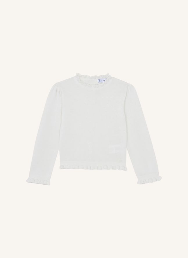 Pull Volants | Ecru