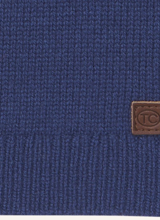 Pull Jacquard Hivernal Laine | Indigo
