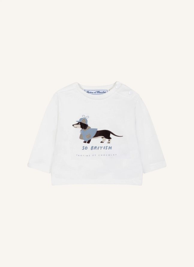 British Dogs T-shirt | Ecru
