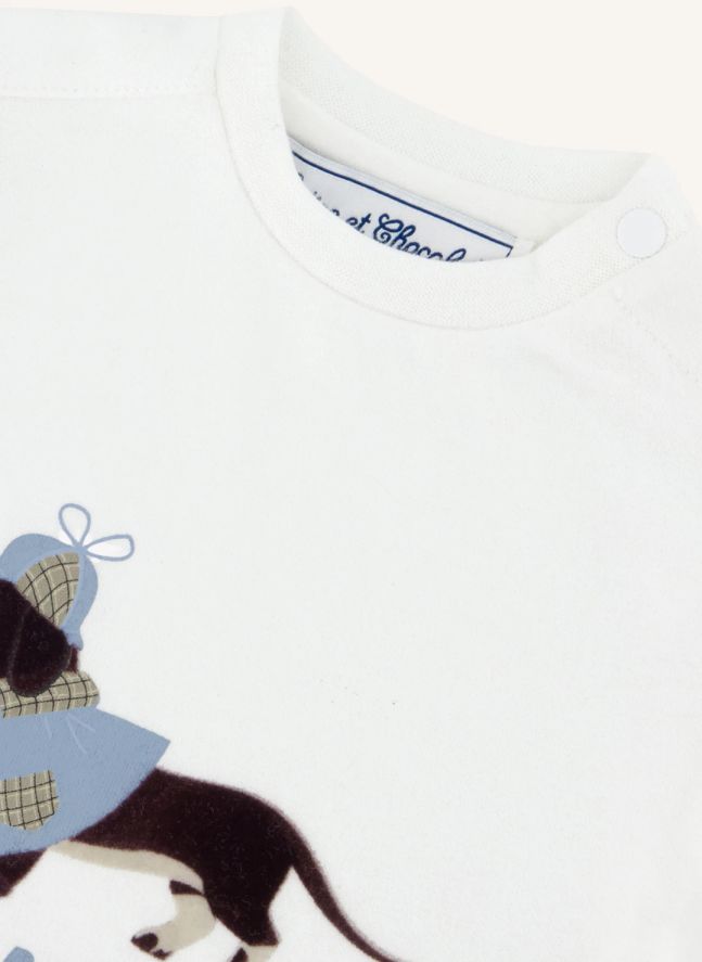 T-shirt British Dogs | Ecru