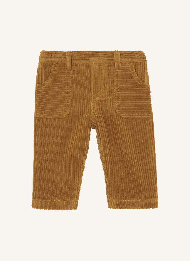Baby Corduroy Pants | Mustard