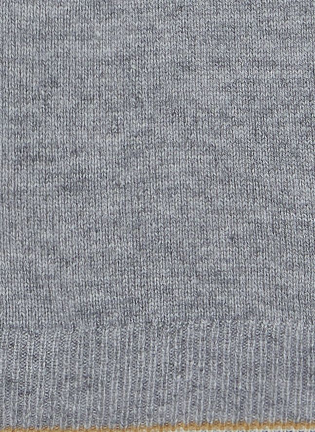 Gilet Bord-côte Rayé | Gris chiné