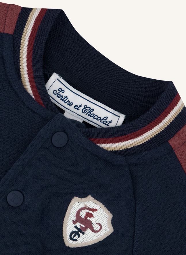Gilet Blason Bébé | Bleu marine