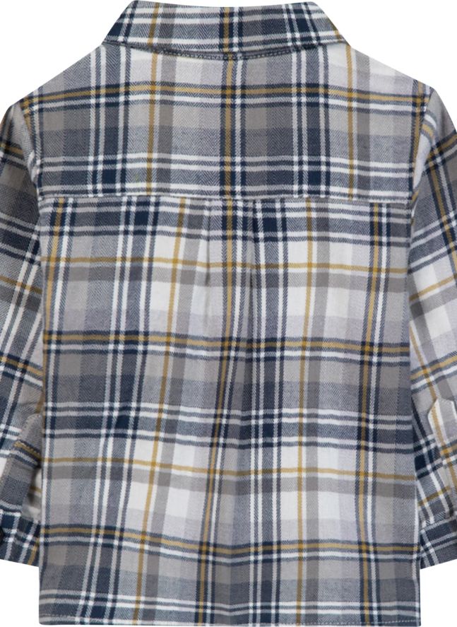 Bébé TC Checkered Pocket Shirt | Indigo