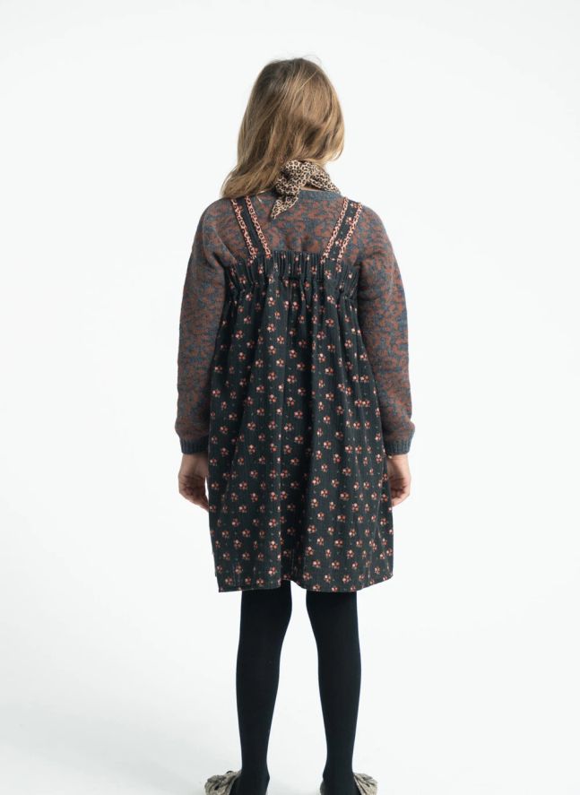 Pull Léopard | Gris anthracite