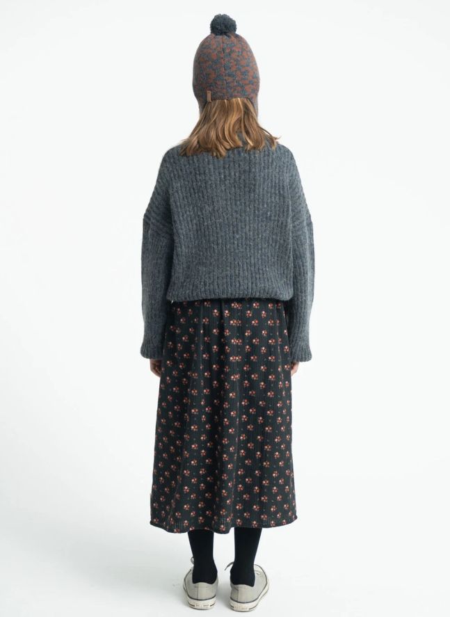 Bonnet Léopard | Gris anthracite