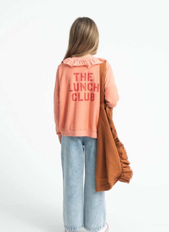 Sweat The Lunch Club Eponge Coton Bio | Corail