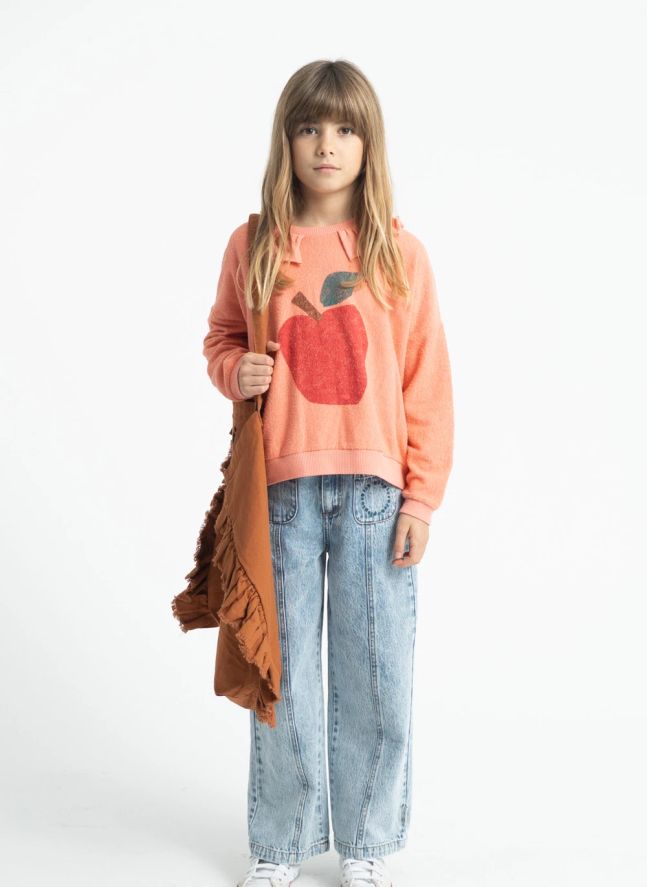 Sweat The Lunch Club Eponge Coton Bio | Corail