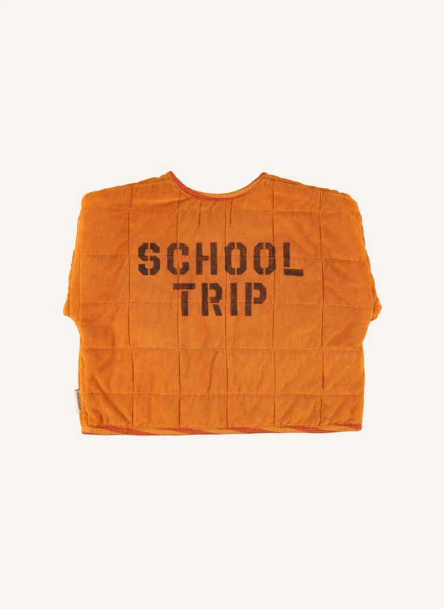 Veste Matelassée School Trip Coton Bio | Camel