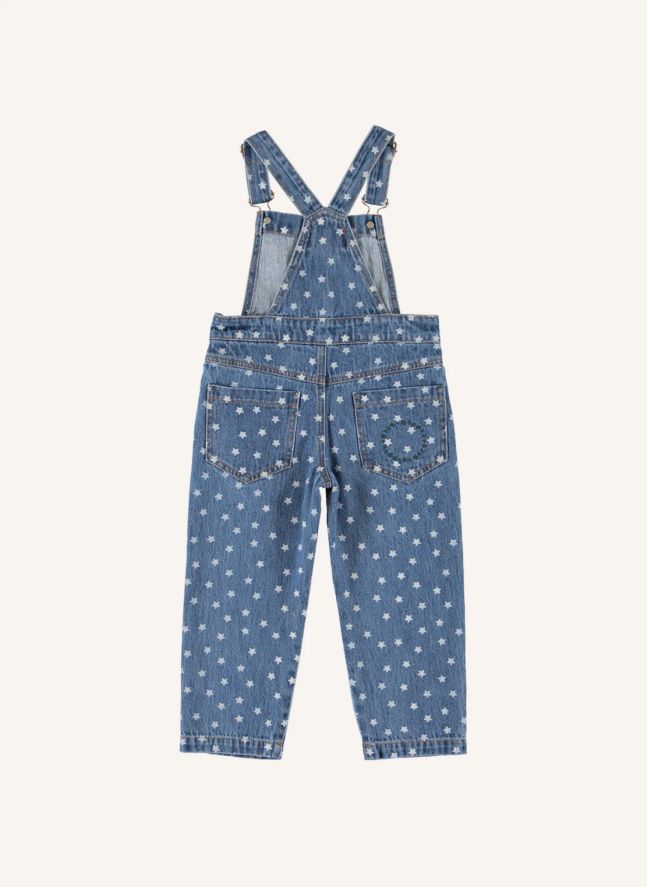 Salopette Etoiles Denim | Bleu