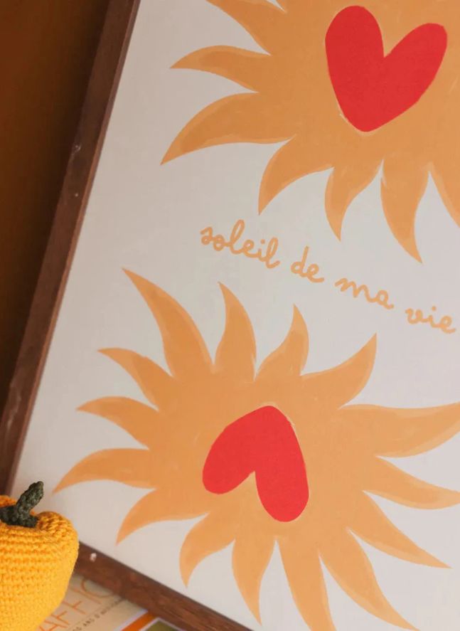 Cartel Soleil de ma vie