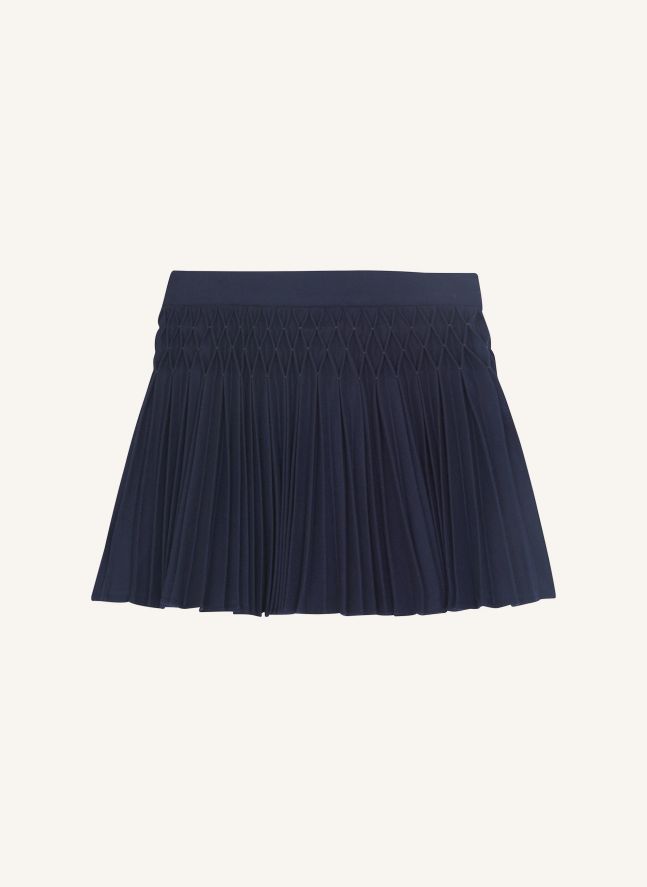 Falda plisada | Azul Marino