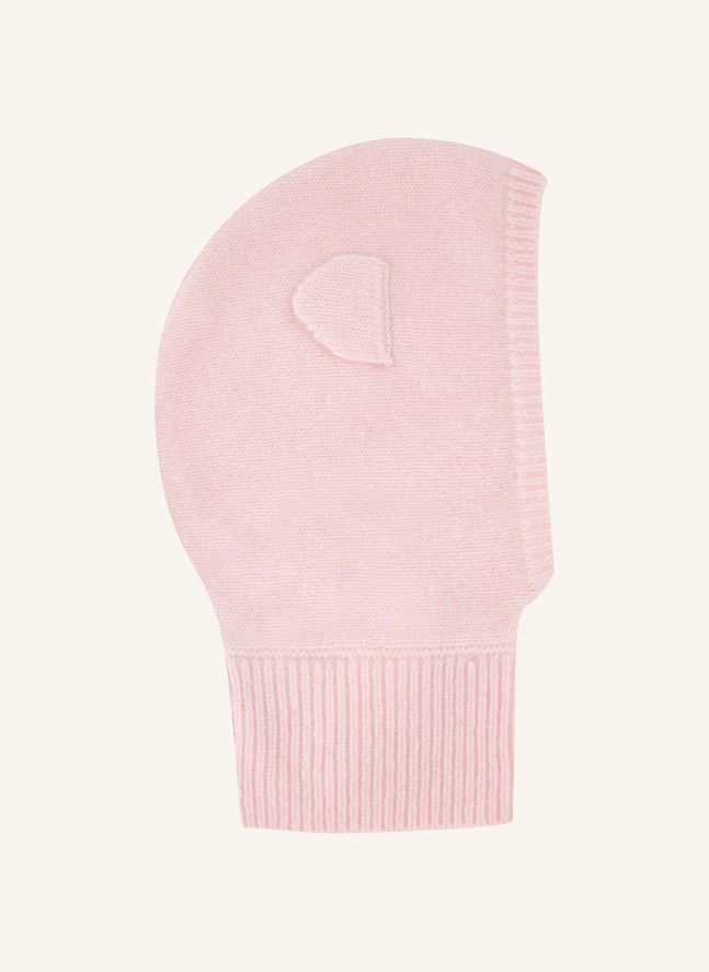 Cagoule Oreilles Cachemire | Rose