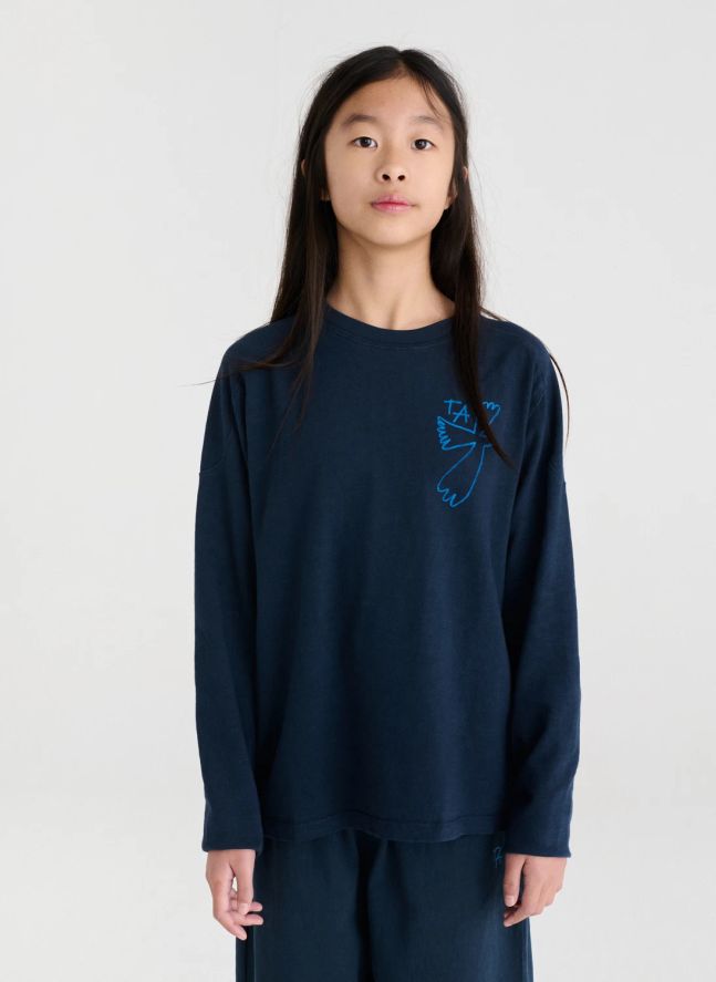 T-shirt N°23 | Bleu foncé