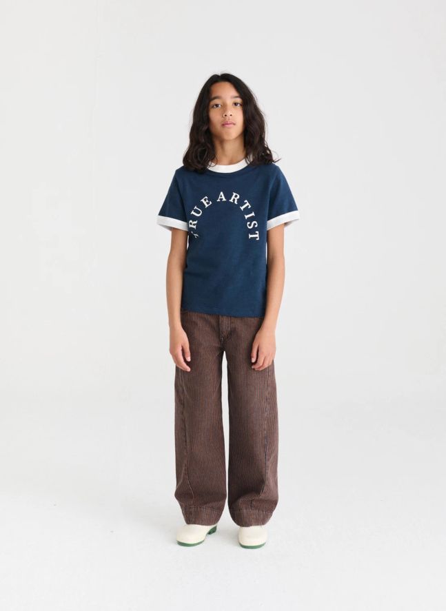 T-shirt N°25 | Bleu foncé