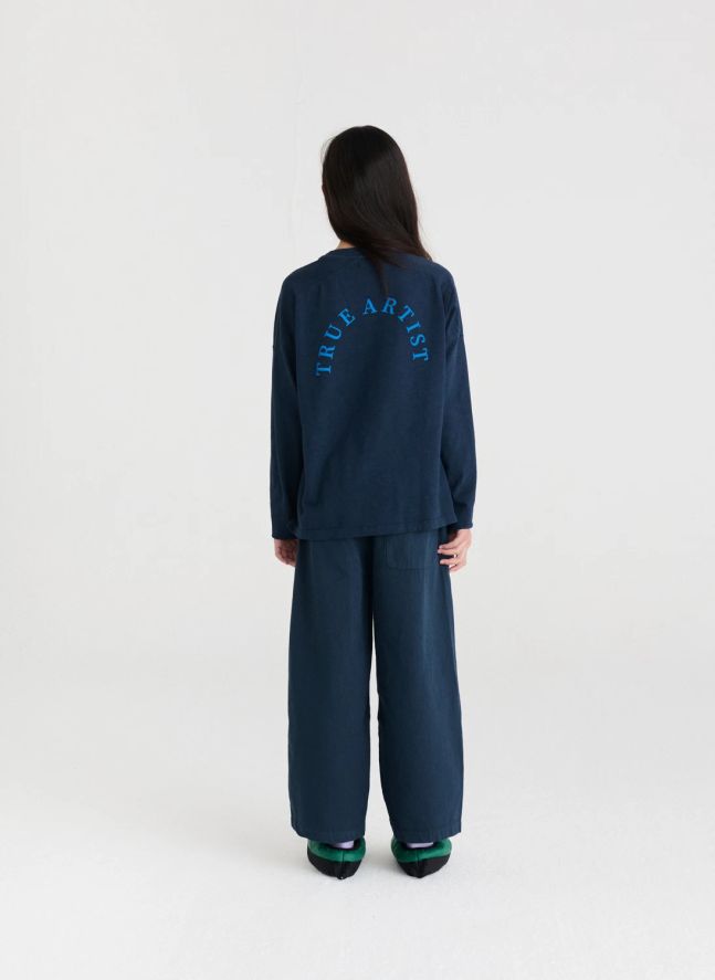 T-shirt N°23 | Bleu foncé
