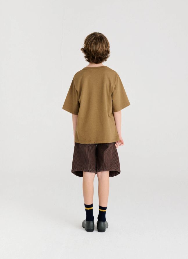 T-shirt N°5 Coton Bio | Marron