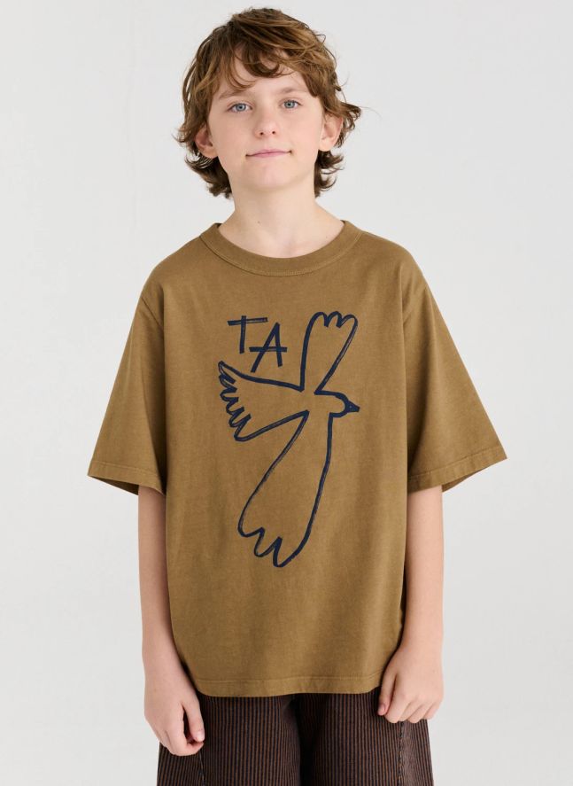 T-shirt N°5 Coton Bio | Marron