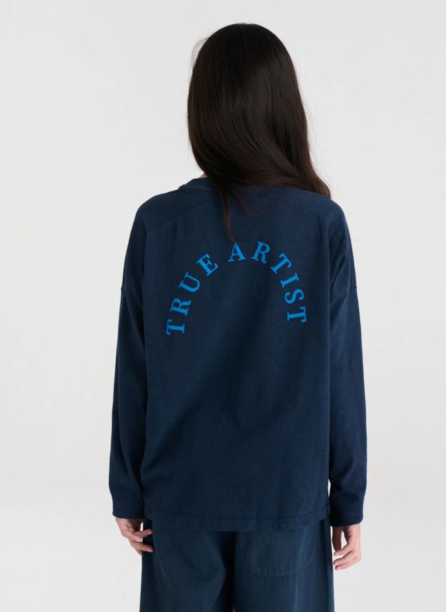 T-shirt N°23 | Bleu foncé