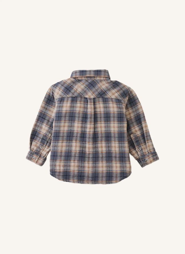 Chemise Mauro Carreaux | Beige