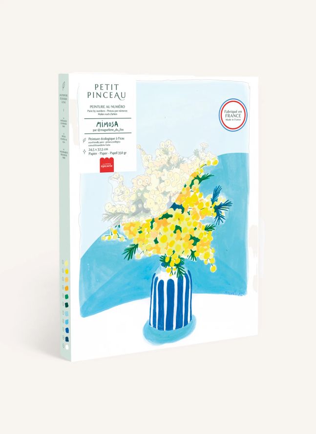 Kit de peinture au numéro - Mimosa