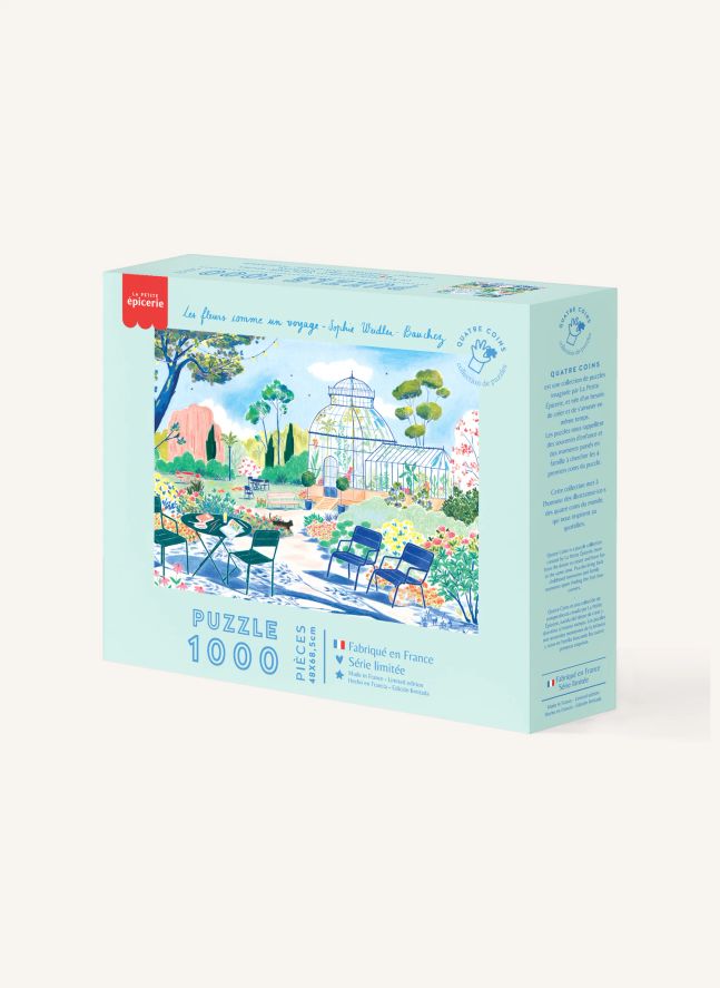 Puzzle Les Fleurs Comme un Voyage - 1000 pieces